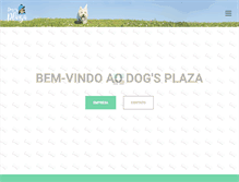 Tablet Screenshot of dogsplaza.com.br